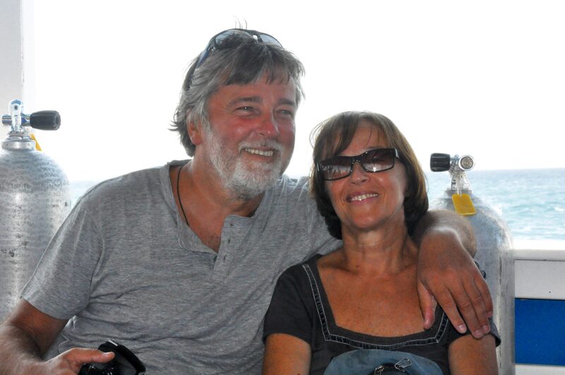 Robert Hofrichter mit Partnerin